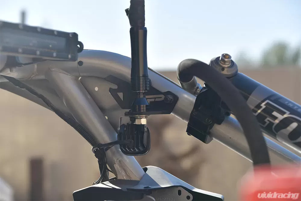 Photo of Can-Am Maverick X3 Left Whip Light Mounting Bracket (2017-2023) by Agency Power - Premium Mounts for UTVs / Side by Sides
