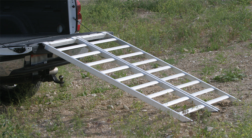 Photo of Aluminum Folding Ramp 1500 lbs for Honda Talon Can-Am Commander Kawasaki Teryx by OPEN TRAIL - Premium Trailer/Towing for UTVs / Side by Sides