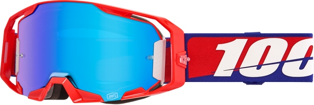 Photo of ARMATIC GOGGLE BEST MIRROR BLUE LENS by 100-PERCENT - Premium Eyewear for UTVs / Side by Sides
