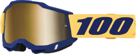 100% Accuri 2 Goggles - Desoto True Gold Mirror Lens