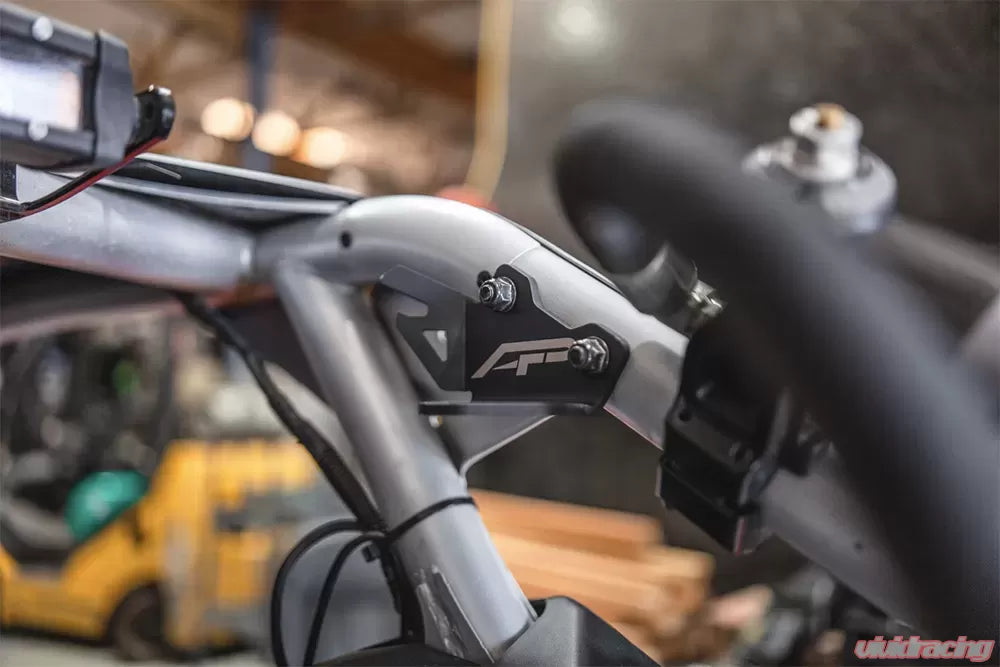 Photo of Can-Am Maverick X3 Left Whip Light Mounting Bracket (2017-2023) by Agency Power - Premium Mounts for UTVs / Side by Sides