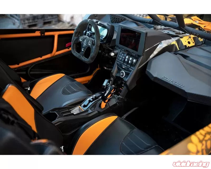 Photo of Can-Am Maverick X3 Blue Gear Shift Gate (2017-2023) by Agency Power - Premium Shifters & Shift Knobs for UTVs / Side by Sides