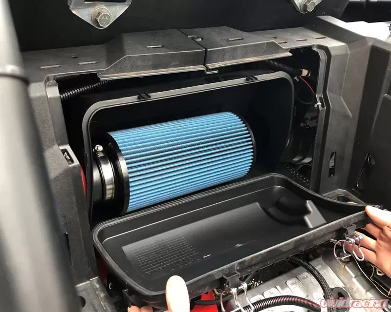 Photo of Polaris XP Turbo Cold Air Intake System - Blue (2016-2022) by Agency Power - Premium Intake Systems for UTVs / Side by Sides