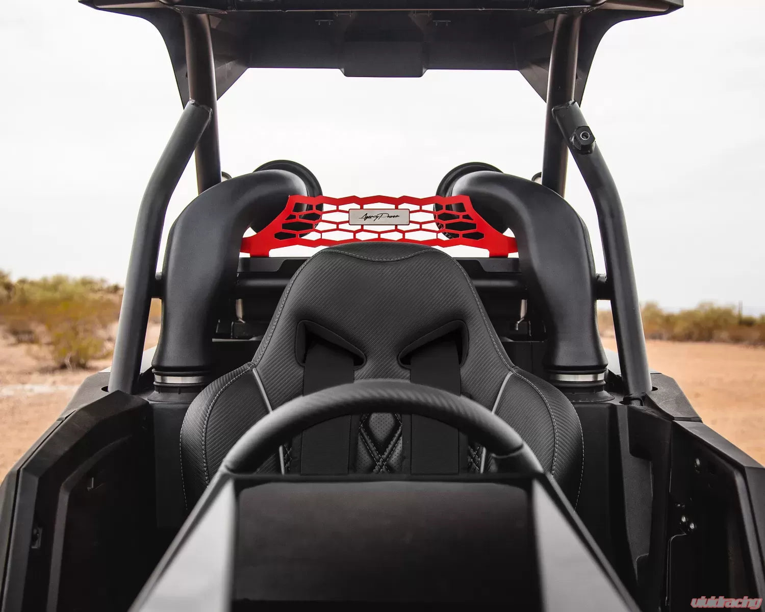Photo of High Flow Air Intake Kit Polaris RZR RS1 | Red Cross Brace (2018-2019) by Agency Power - Premium Intake Systems for UTVs / Side by Sides
