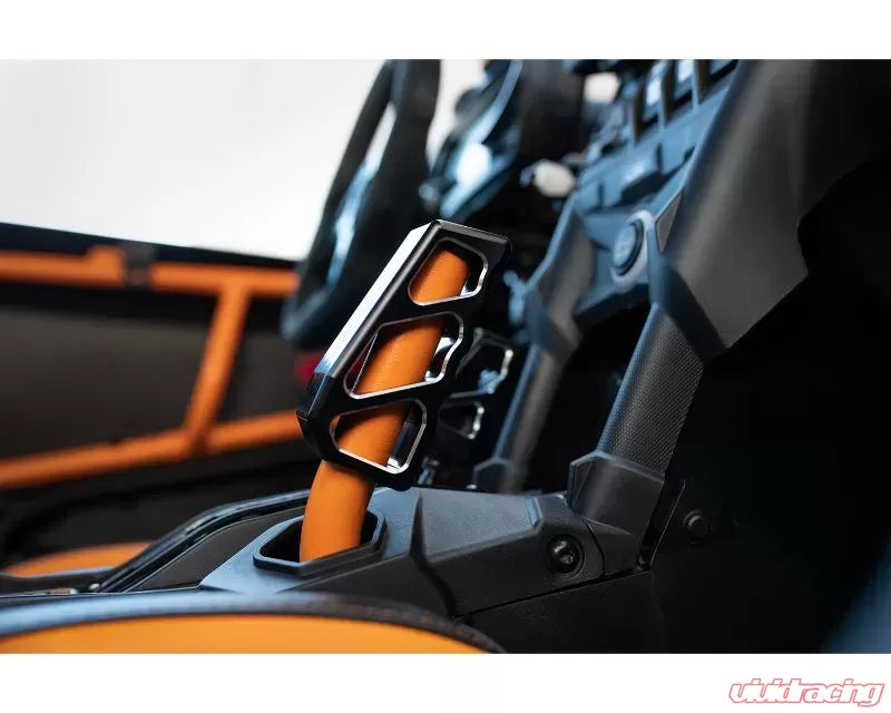 Photo of Can-Am Maverick X3 Blue Gear Shift Gate (2017-2023) by Agency Power - Premium Shifters & Shift Knobs for UTVs / Side by Sides