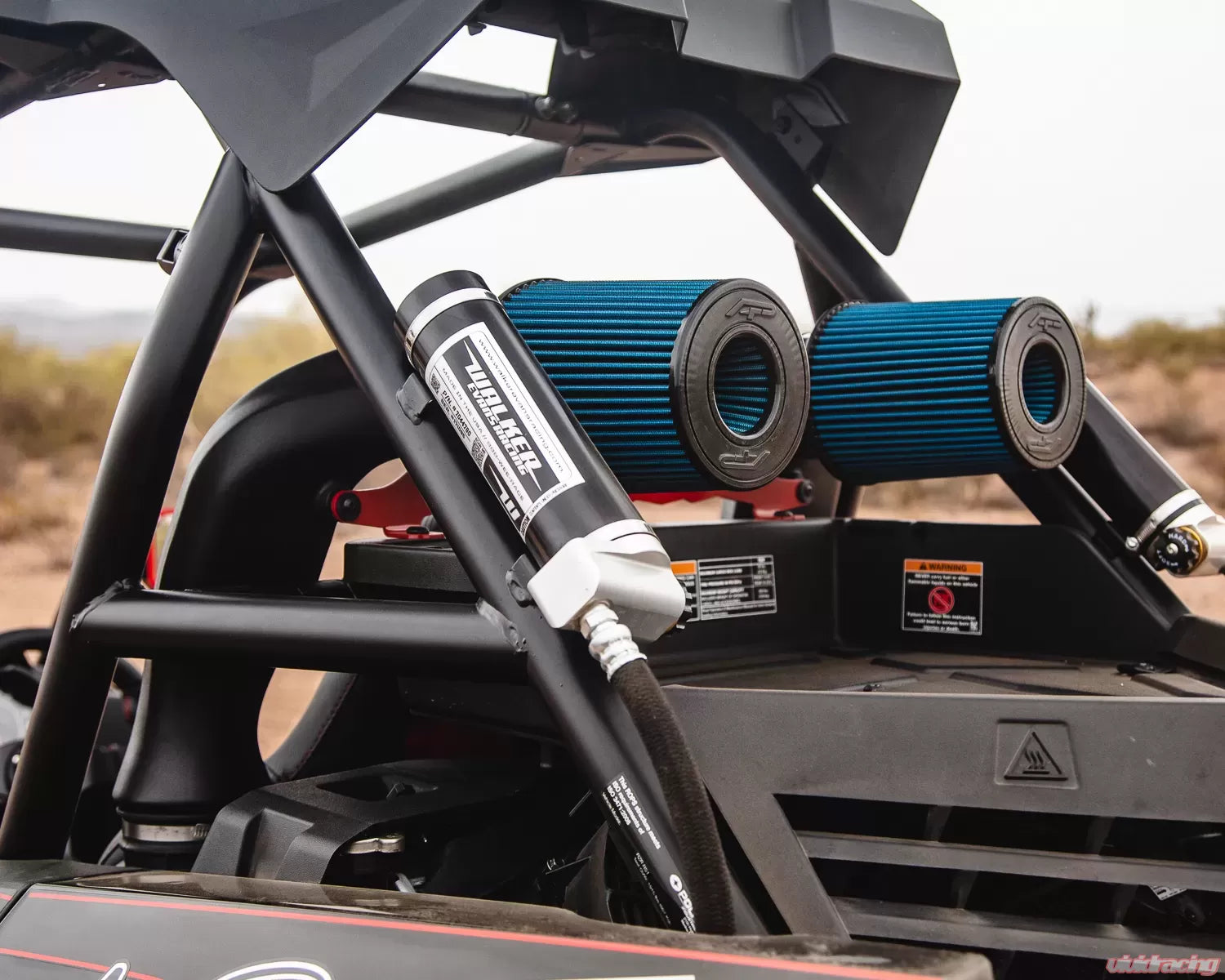 Photo of High Flow Air Intake Kit Polaris RZR RS1 | White Cross Brace (2018-2019) by Agency Power - Premium Intake Systems for UTVs / Side by Sides