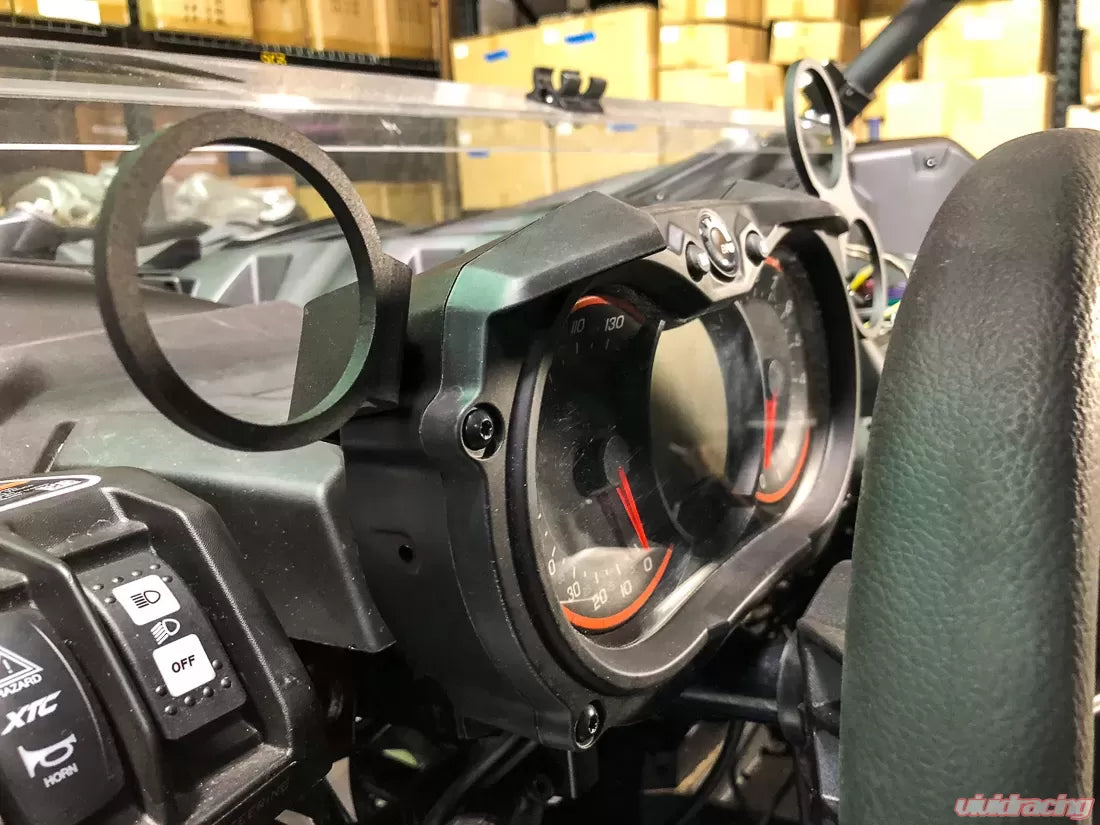 Photo of Can-Am Maverick X3 Turbo DS RS Modular Gauge 2 Single Pods (2017-2019) by Agency Power - Premium Temperature Gauges for UTVs / Side by Sides