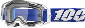 100% ARmatic Enduro Moto Goggles - Blue Clear Lens