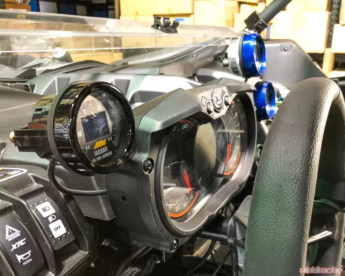 Photo of Can-Am Maverick X3 Turbo DS RS Modular Gauge 2 Single Pods (2017-2019) by Agency Power - Premium Temperature Gauges for UTVs / Side by Sides