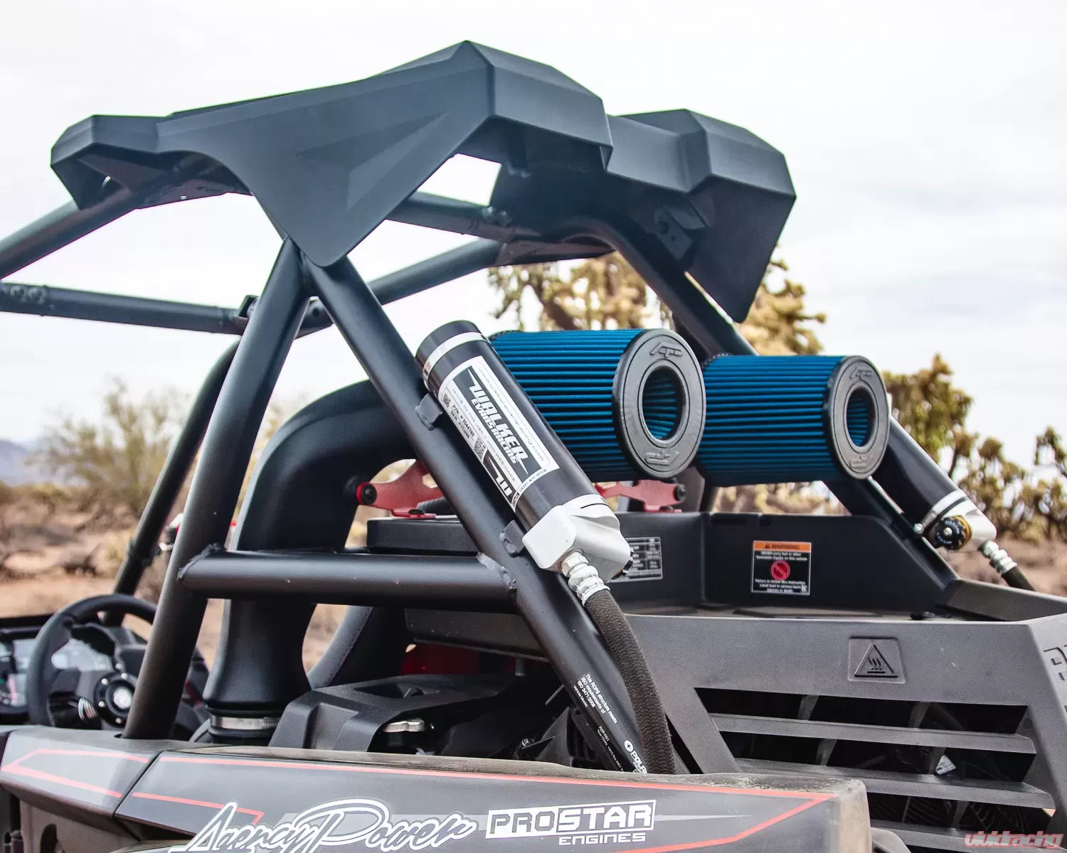 Photo of High Flow Air Intake Kit Polaris RZR RS1 | White Cross Brace (2018-2019) by Agency Power - Premium Intake Systems for UTVs / Side by Sides