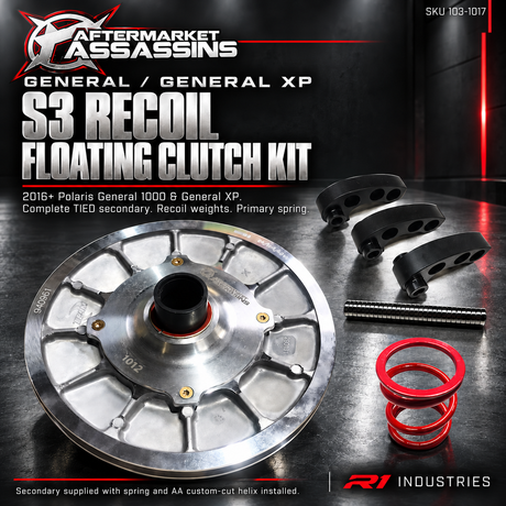 Photo of Aftermarket Assassins Polaris General / General XP Stage 3 Recoil Clutch Kit (2016+) by Aftermarket Assassins - Premium Clutch Kits for UTVs / Side by Sides