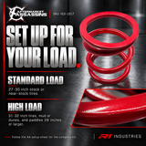Primary spring detail and load setup options for Polaris General S3 clutch kit 103-1017