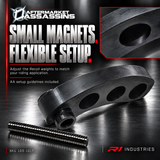 Recoil clutch weight tuning-hole detail and magnets for Polaris General S3 kit 103-1017