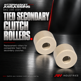 Aftermarket Assassins TIED secondary clutch rollers 108-1025 overview