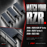 Secondary clutch slider compatibility for Polaris RZR XP Turbo, Turbo S and RS1