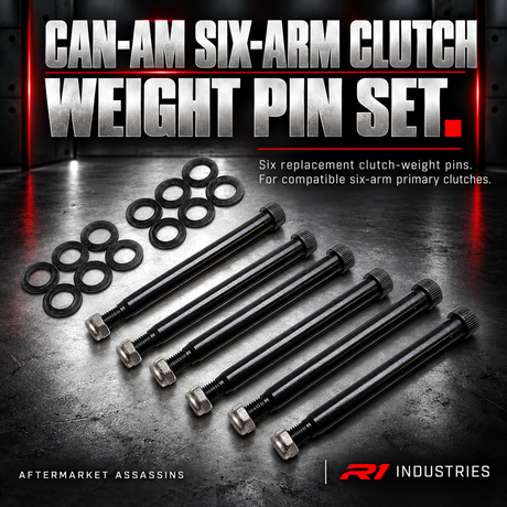 Can-Am Six-Arm Clutch Weight Pin Set