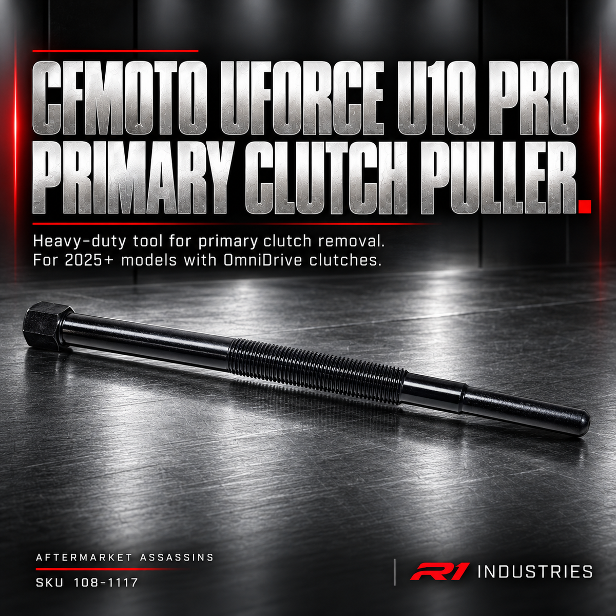 CFMOTO UForce U10 Pro heavy-duty primary clutch puller overview