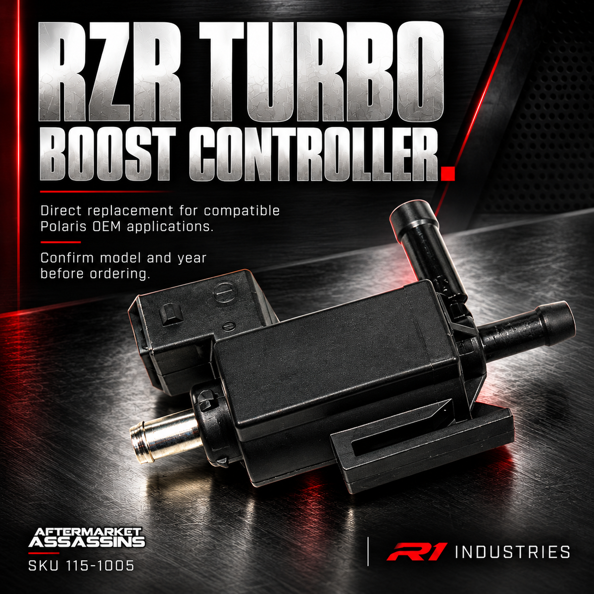 Aftermarket Assassins 115-1005 Polaris RZR replacement boost controller overview