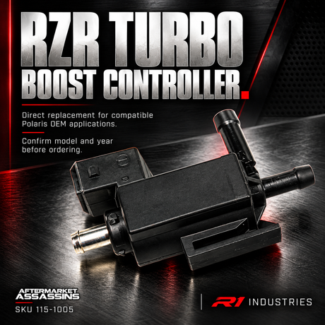 Aftermarket Assassins replacement boost controller for Polaris RZR Turbo