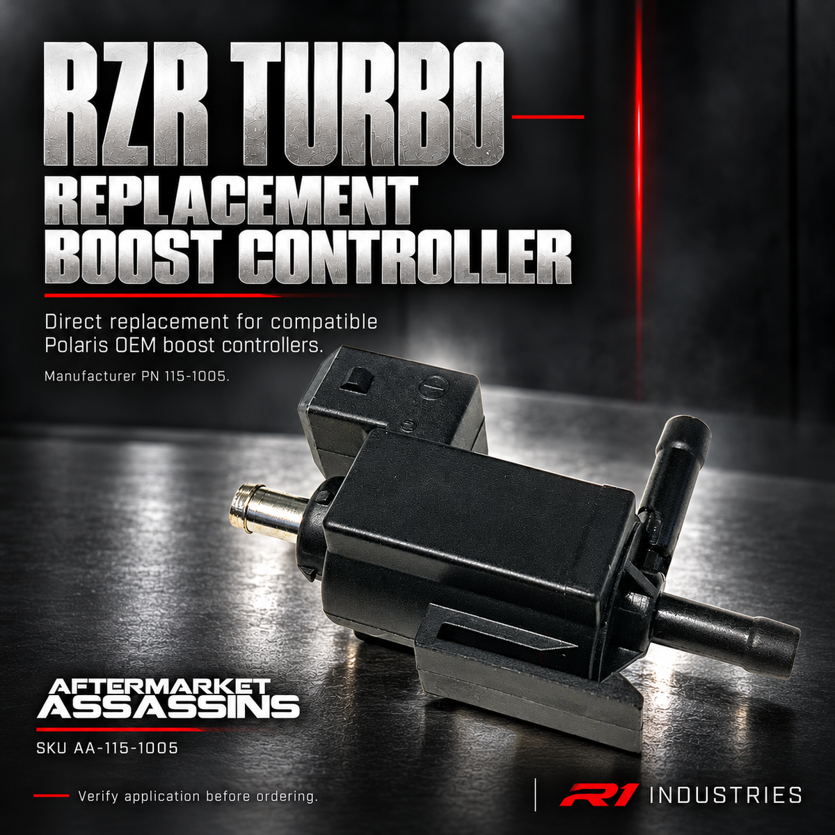 Aftermarket Assassins RZR Turbo replacement boost controller AA-115-1005 overview