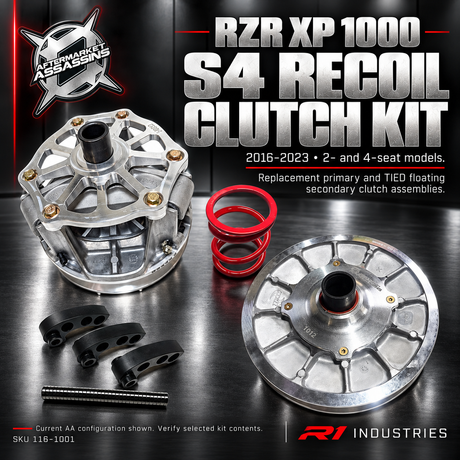 Photo of Aftermarket Assassins Polaris RZR XP 1000 Stage 4 Recoil Clutch Kit (2016+) by Aftermarket Assassins - Premium Clutch Kits for UTVs / Side by Sides