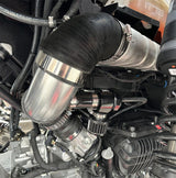 2024+ Can-Am Maverick R Charge Tube & Blow-Off Valve Kit installed or alternate view