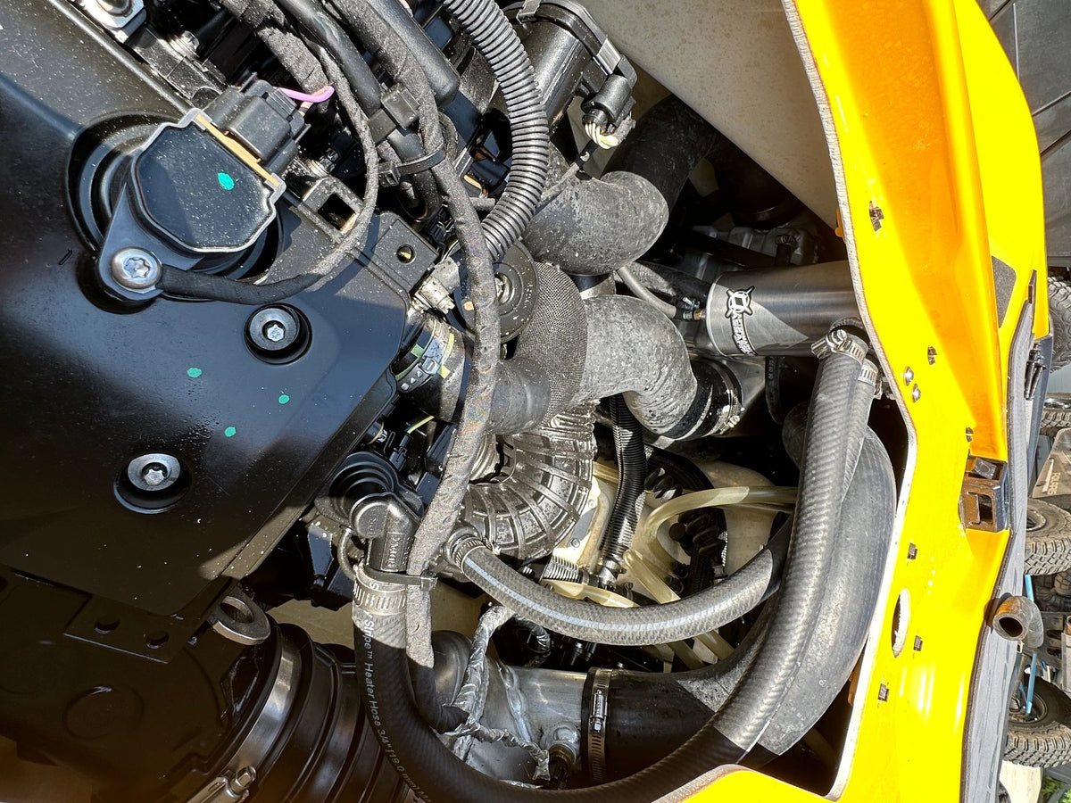 Sea-Doo 300 & 325 HP Closed-Loop Catch Can installed or alternate view