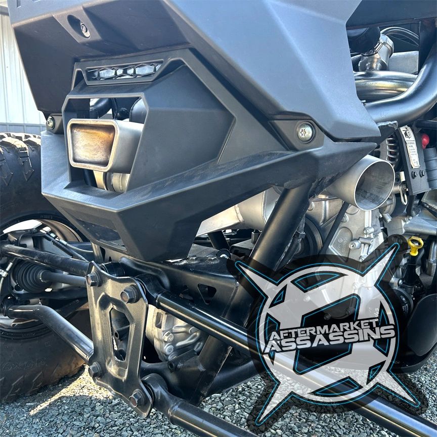 2022+ Polaris RZR Pro R Four-Cylinder Full Exhaust, image 3