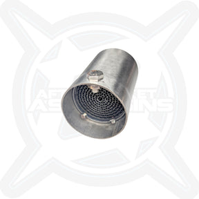 2-inch slip-on exhaust dB Killer quiet core