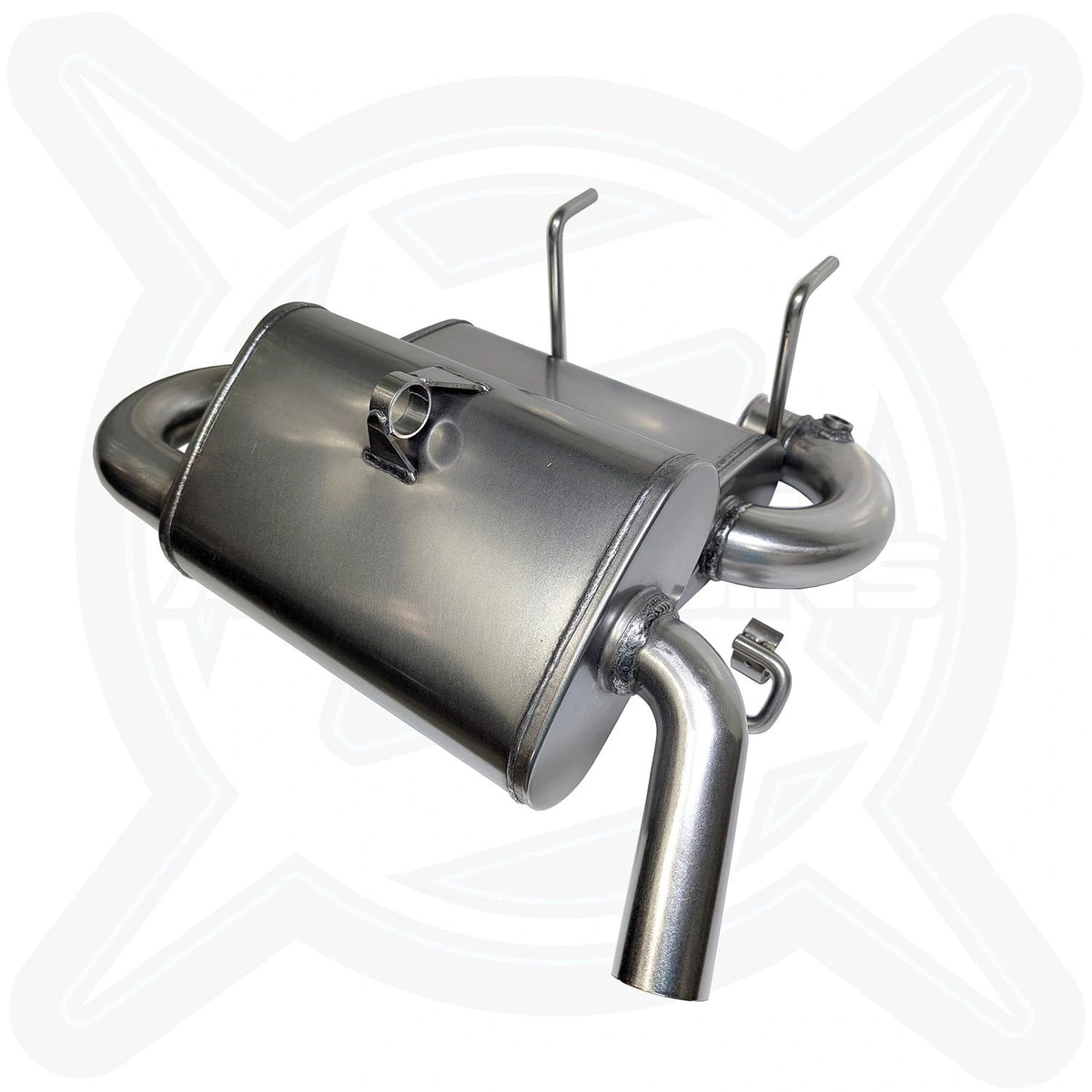 2024+ Polaris Ranger XD 1500 Dual-Suppressor Slip-On Exhaust