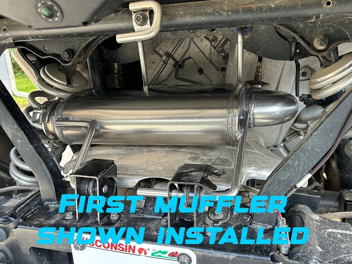 2024+ Polaris Ranger XD 1500 Dual-Suppressor Slip-On Exhaust, image 3