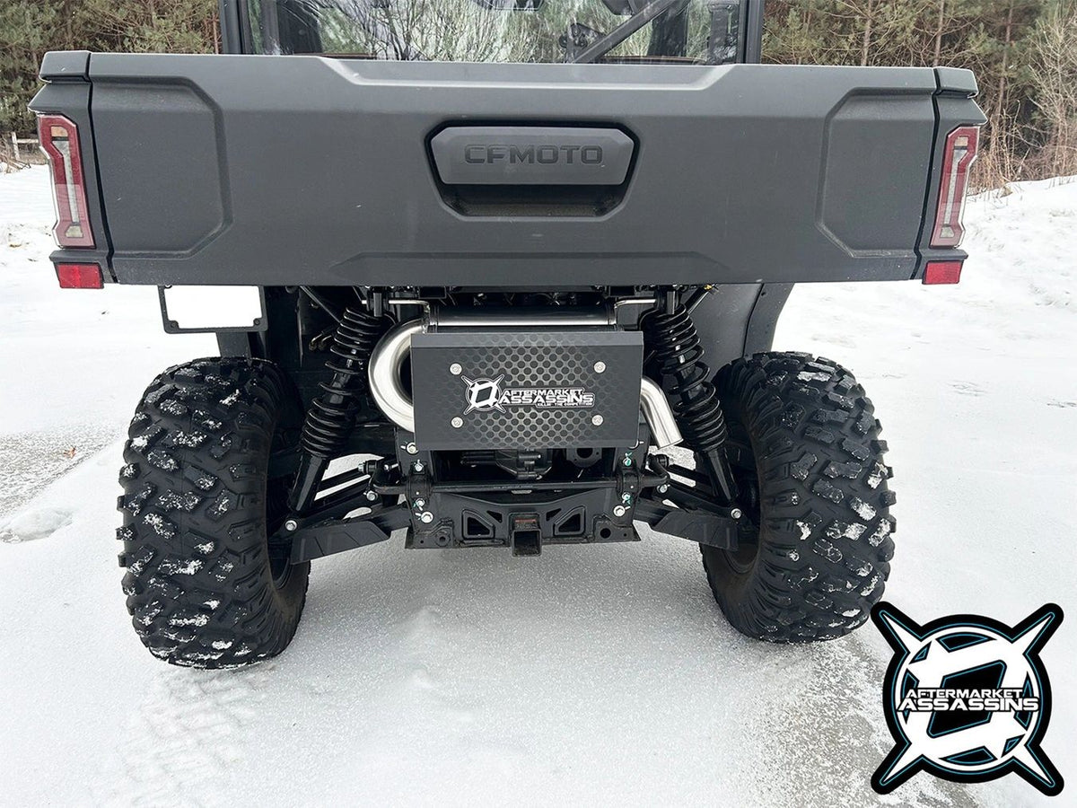 2025+ CFMOTO UForce U10 Pro Dual-Suppressor Slip-On Exhaust, image 3