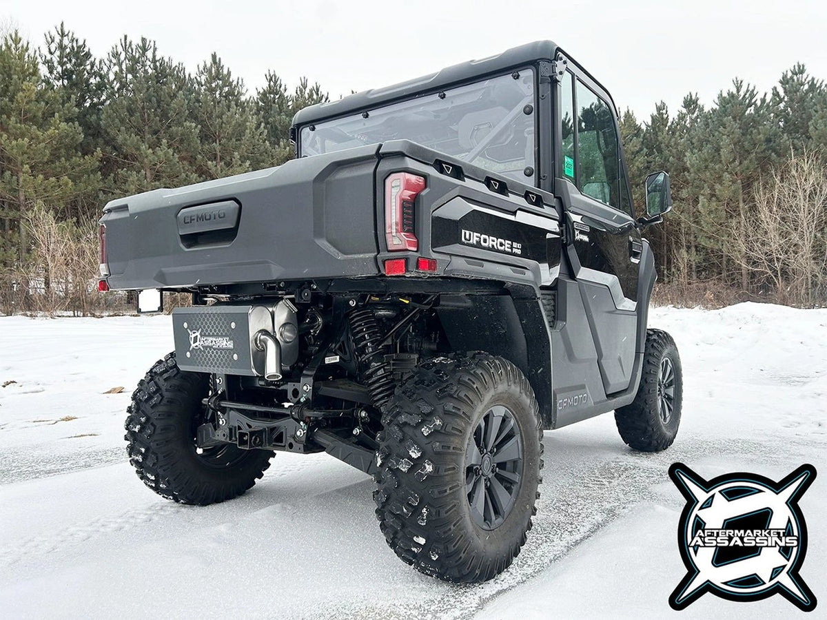 2025+ CFMOTO UForce U10 Pro Dual-Suppressor Slip-On Exhaust, image 4