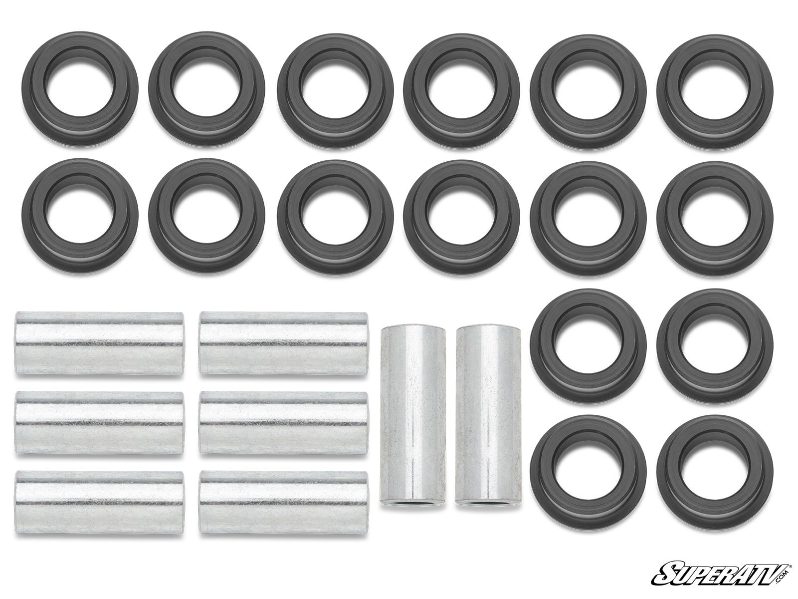 Photo of SuperATV Yamaha Wolverine RMAX A-Arm Bushings by SuperATV - Premium Bushing Kits for UTVs / Side by Sides