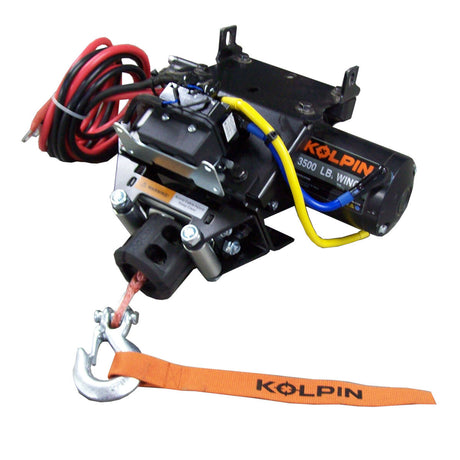 Photo of QUICK MOUNT WINCH 3500 STEEL HON by KOLPIN - Premium Mounts/Brackets for UTVs / Side by Sides