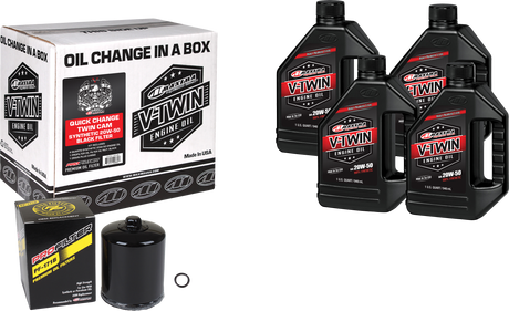 Photo of V-TWIN SYN QUICK CHANGE KIT TC BLACK FILER by MAXIMA - Premium Tools for UTVs / Side by Sides