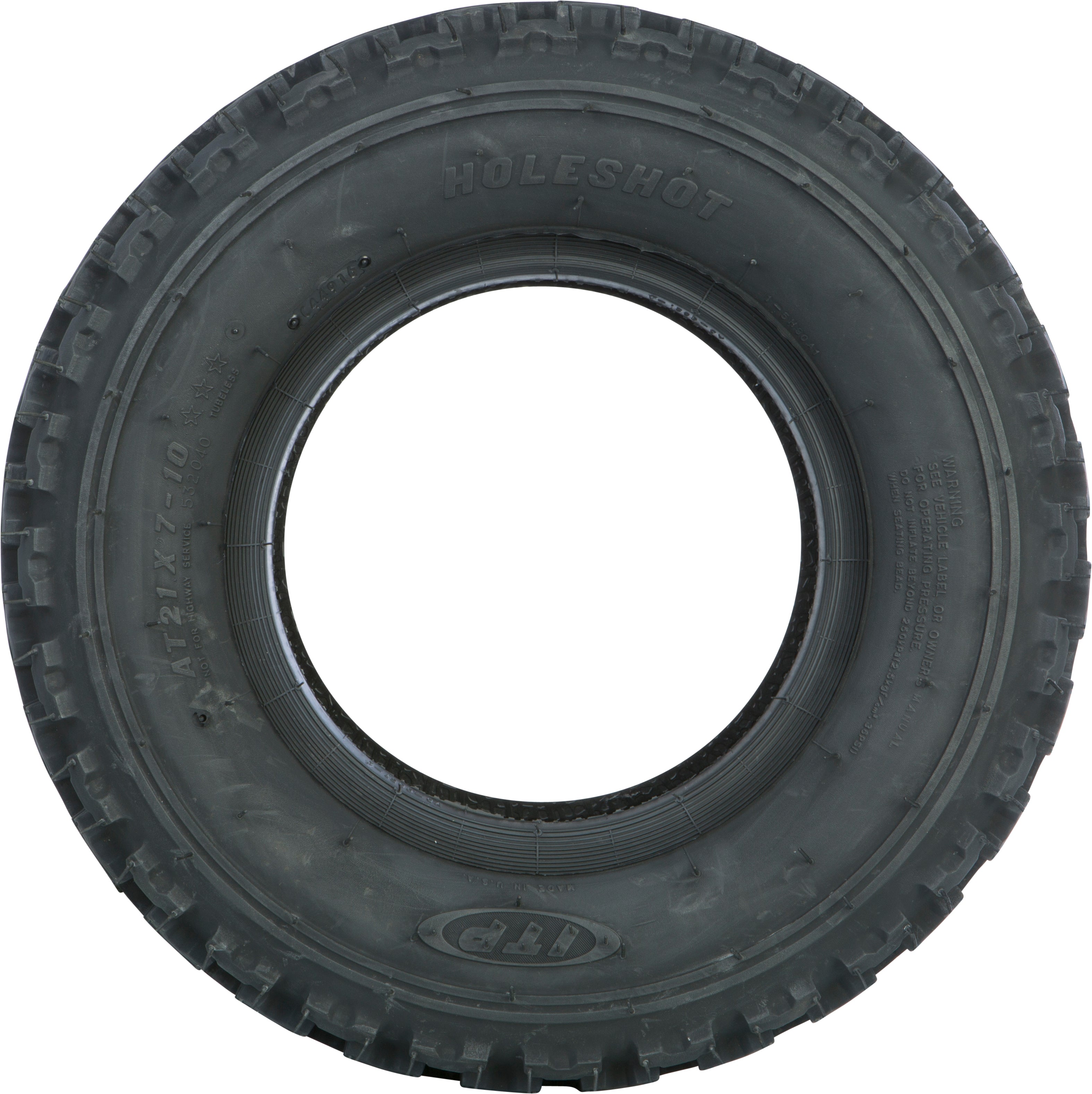 Photo of TIRE HOLESHOT/ SNOWHOG F/R 18X6.5-8 4PR BELTED BIAS by ITP - Premium Tires for UTVs / Side by Sides