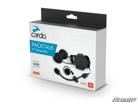 Photo of Cardo Cardo Packtalk Edge 2nd Helmet Kit by Cardo - Premium Communication for UTVs / Side by Sides