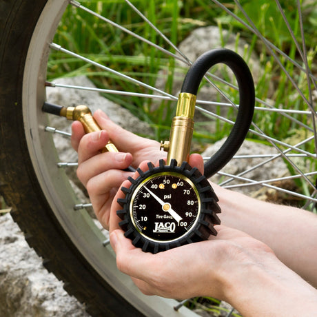 Photo of ElitePro™ Tire Pressure Gauge - 100 PSI by JACO - Premium Tire Pressure Gauge for UTVs / Side by Sides