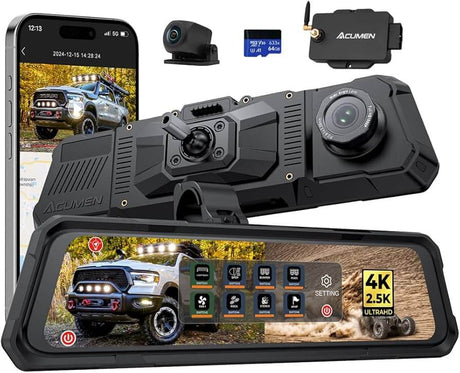 Photo of Acument Front/ Rearview mirror switch control system by Marshin Whips - Premium for UTVs / Side by Sides