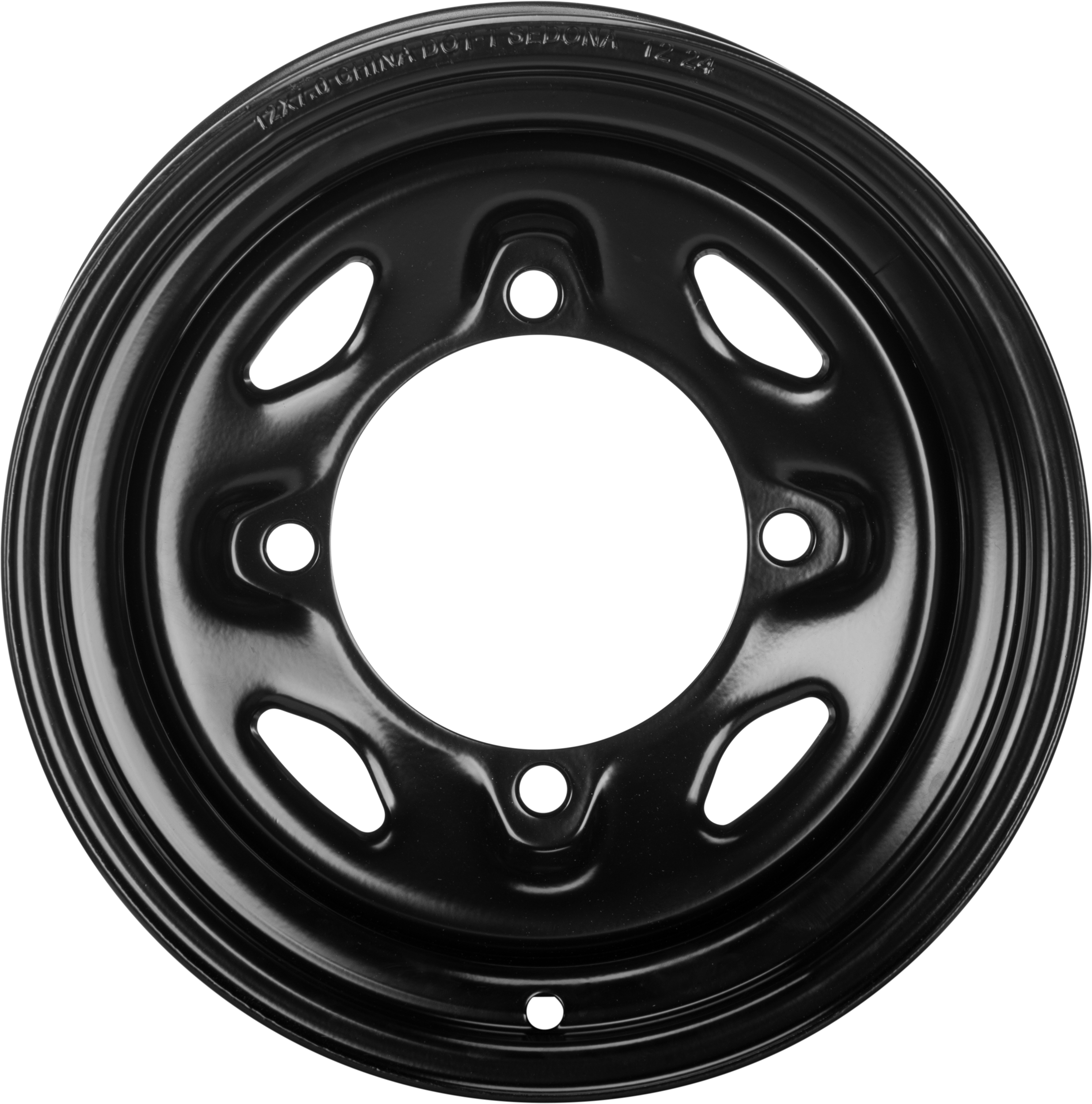 Photo of SEDONA STEEL 12X7 4/156 4+3 BLK 14MM by SEDONA - Premium Wheels for UTVs / Side by Sides