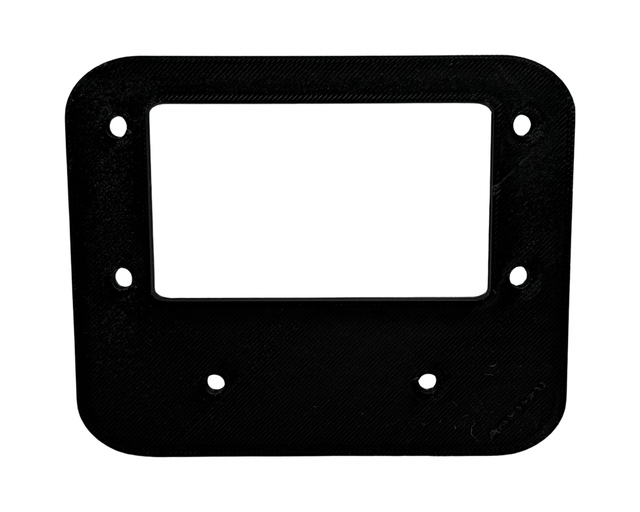 Photo of Adapter Plate for AiM MXM to use with MX UTV Roll Bar Mount by UTVRaceShop.Com - Premium Data Logger Accessory for UTVs / Side by Sides
