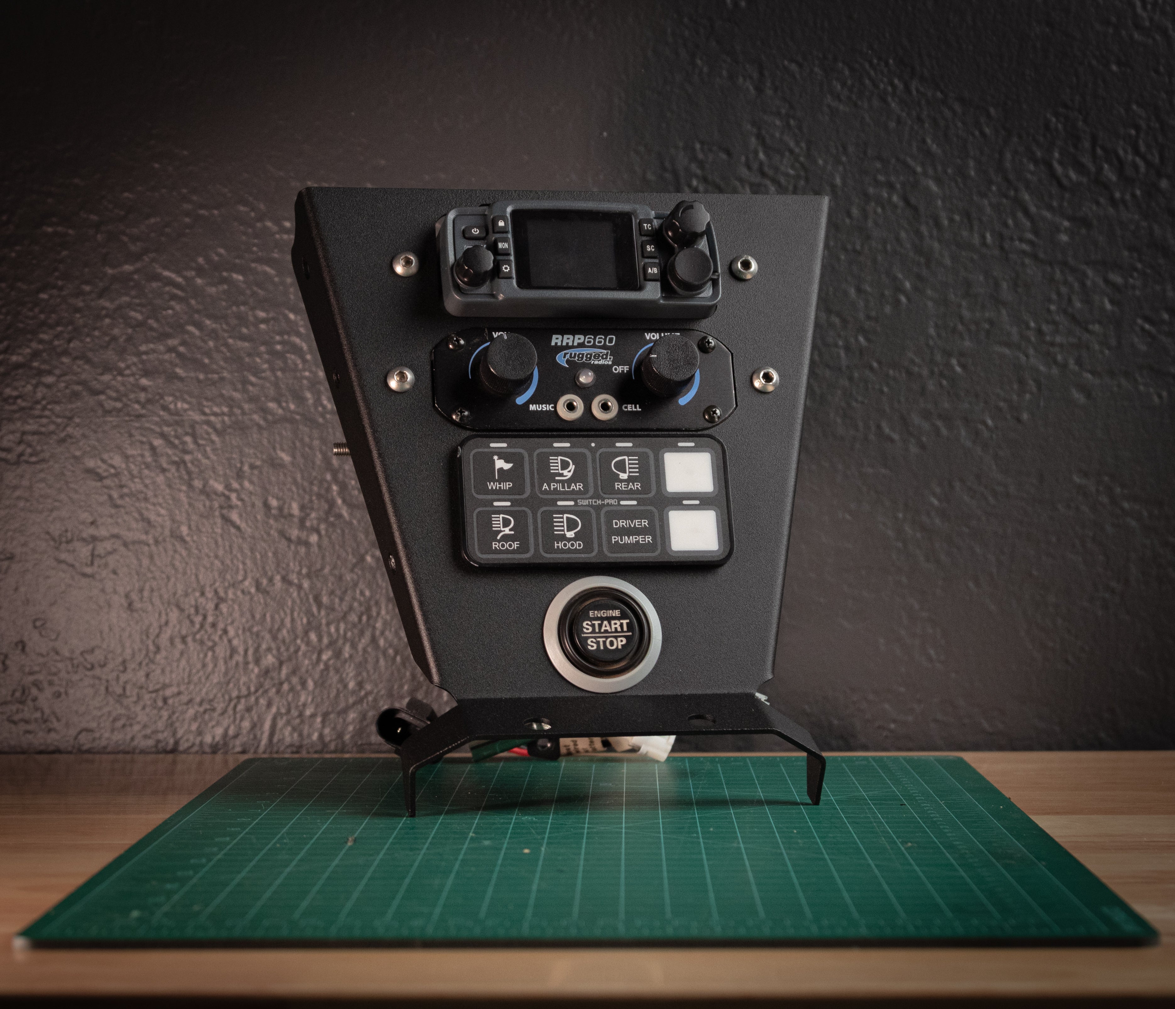 Photo of SFM ABM Mini Mount Switchpro by StayFlush Motorsports - Premium CanamX3 Console for UTVs / Side by Sides