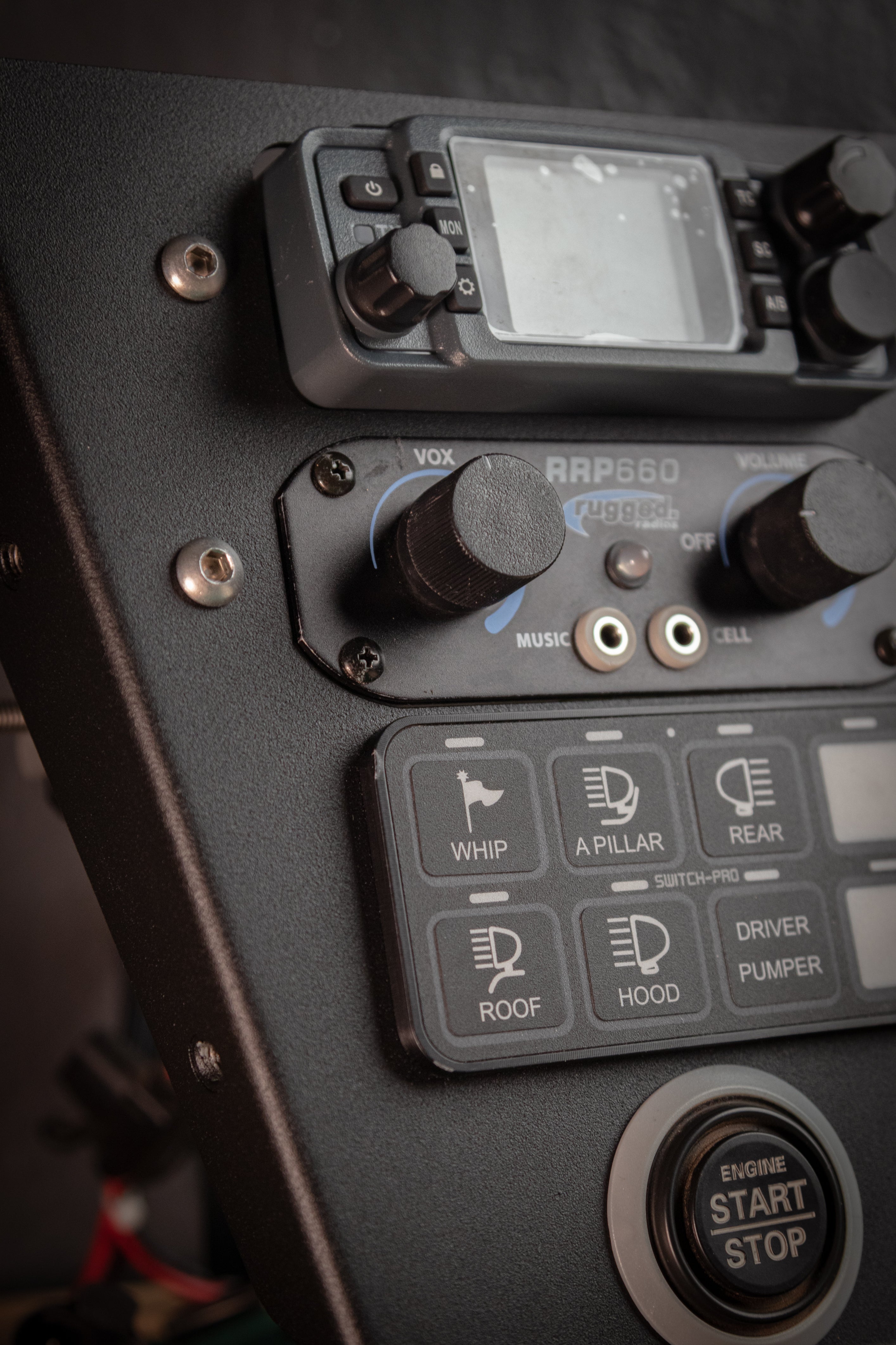 Photo of SFM ABM Mini Mount Switchpro by StayFlush Motorsports - Premium CanamX3 Console for UTVs / Side by Sides