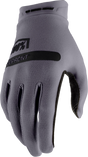 100% Ridecamp Women's Riding Gloves - Grey, Medium