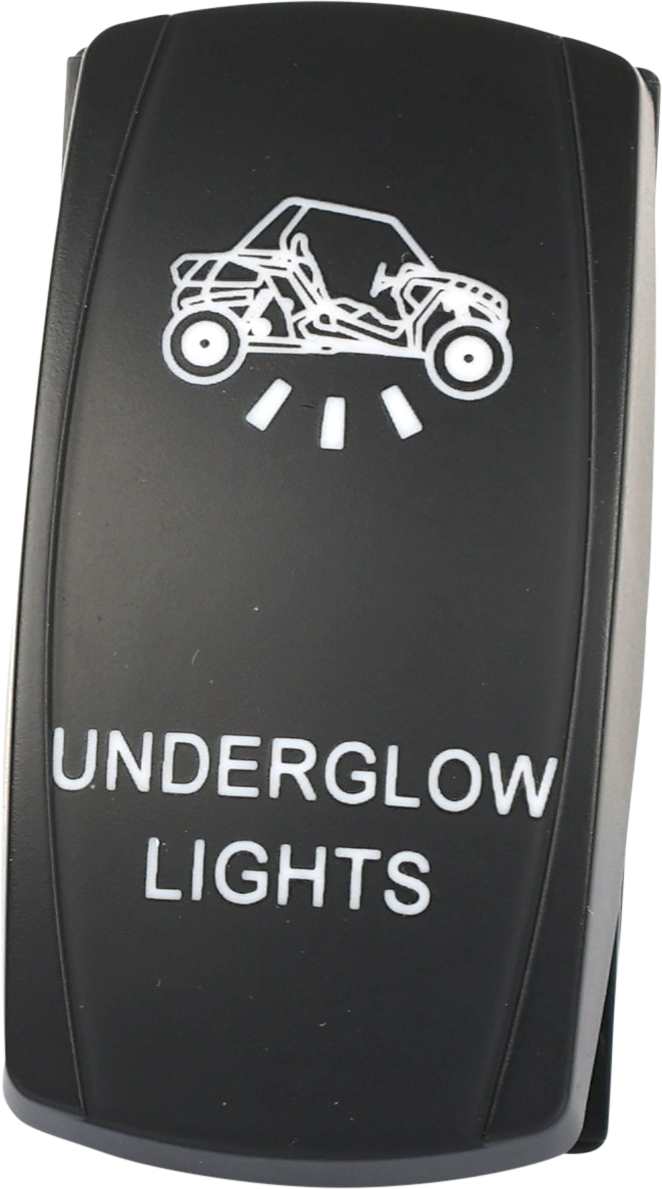 Photo of UNDERGLOW LIGHTING LED SWITCH PRO BACKLIT by OPEN TRAIL - Premium Switches for UTVs / Side by Sides