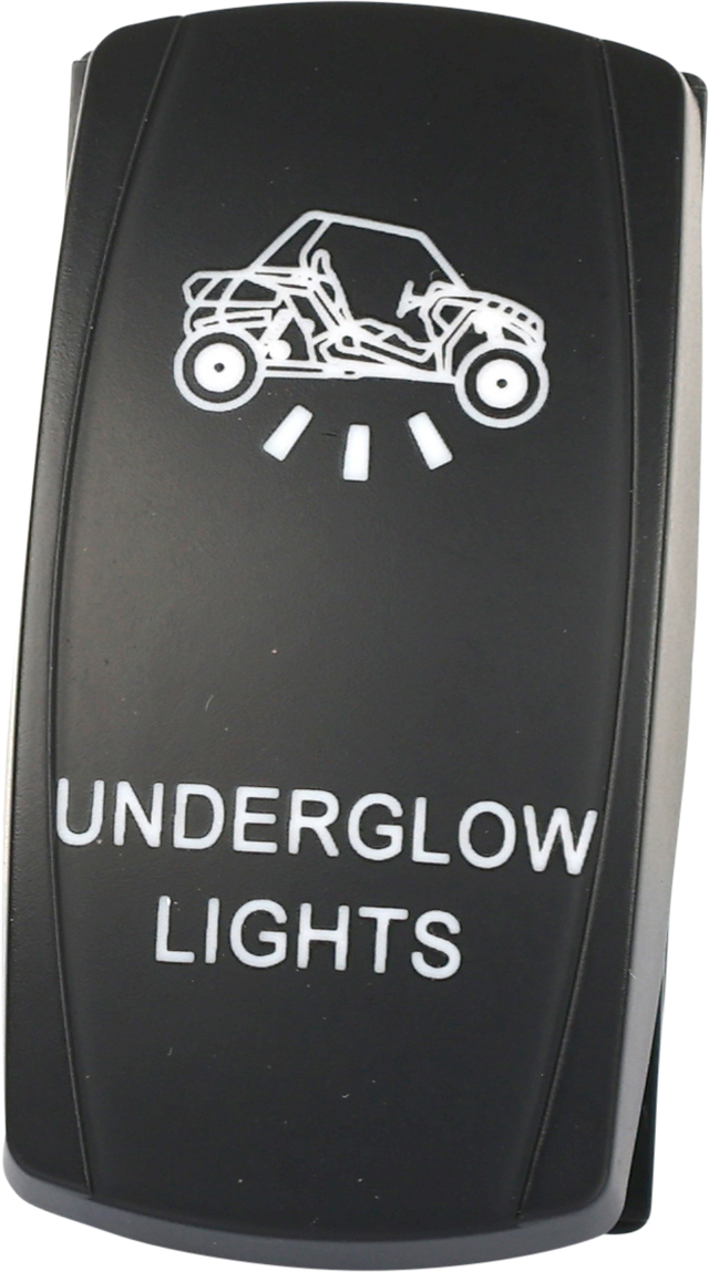 Photo of UNDERGLOW LIGHTING LED SWITCH PRO BACKLIT by OPEN TRAIL - Premium Switches for UTVs / Side by Sides