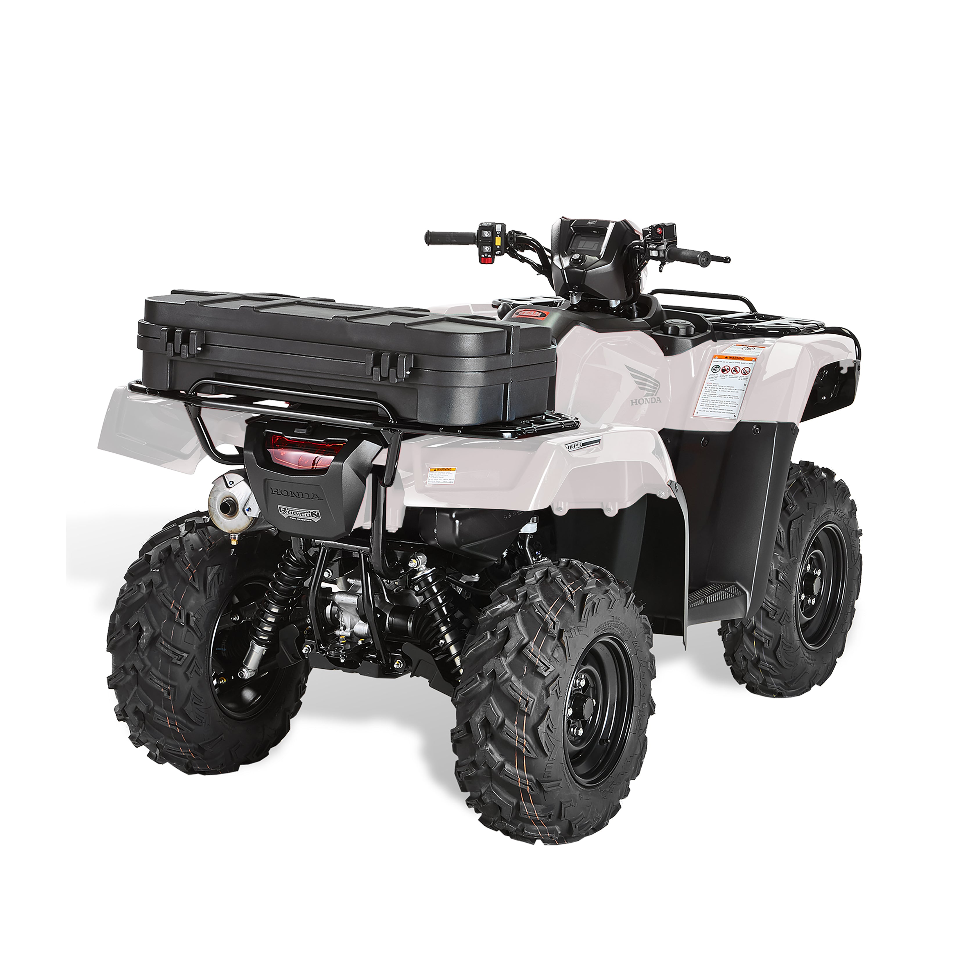 Photo of ATV Small Cargo Box for Polaris RZR XP 1000 Maverick Sport Can-Am Outlander Cubes by OPEN TRAIL - Premium Luggage for UTVs / Side by Sides