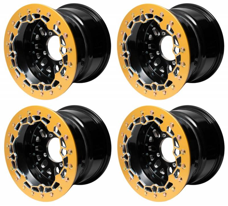 Alba Racing - Crusher Baja Billet Beadlock Wheels for Can-Am 4/136