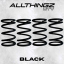 All Thingz UTV Black tender spring powder coat color